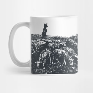 The Dog’s Watch Stripe Color Block  Pattern Mug